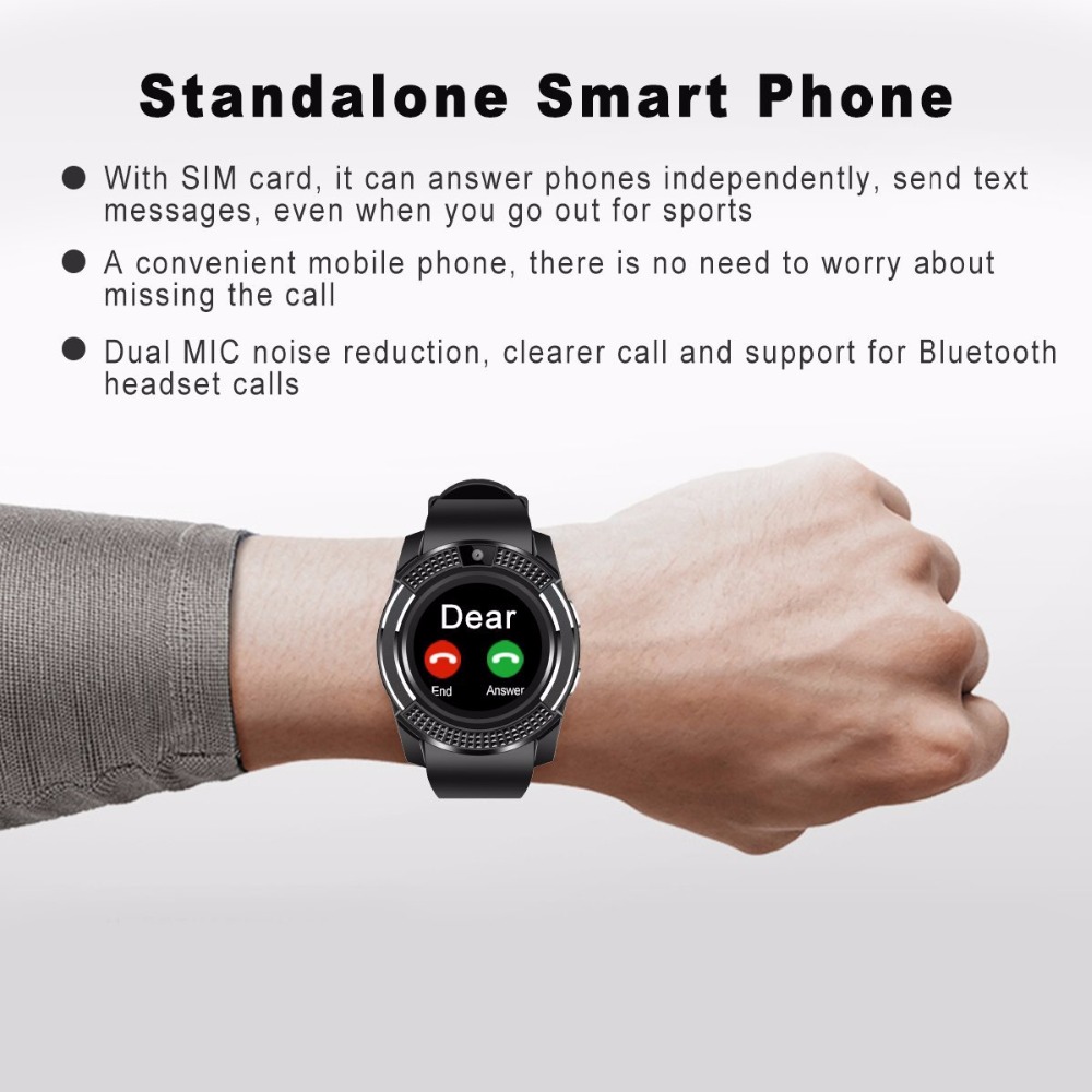 Generic V8 Smartwatch Bluetooth Smart Watch Touch Screen Wrist Watch |  Jumia Nigeria