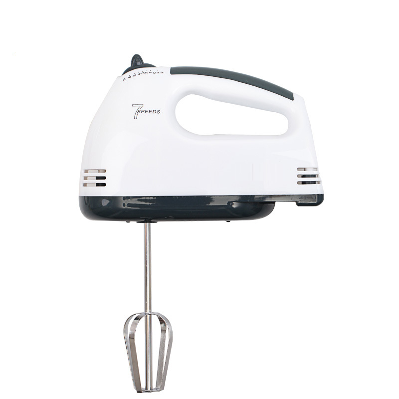 7 Speed Dough Hand Mixer Egg Beater Food Blender Multifunctional Food Processor Ultra Power Electric Kitchen Mixer 180W_voghion.com