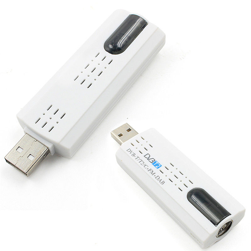TV Dongle DVB-T DVB-T2 DVB-C FM Digital SDR TV stick USB2.0  for windows PC Laptop_voghion.com