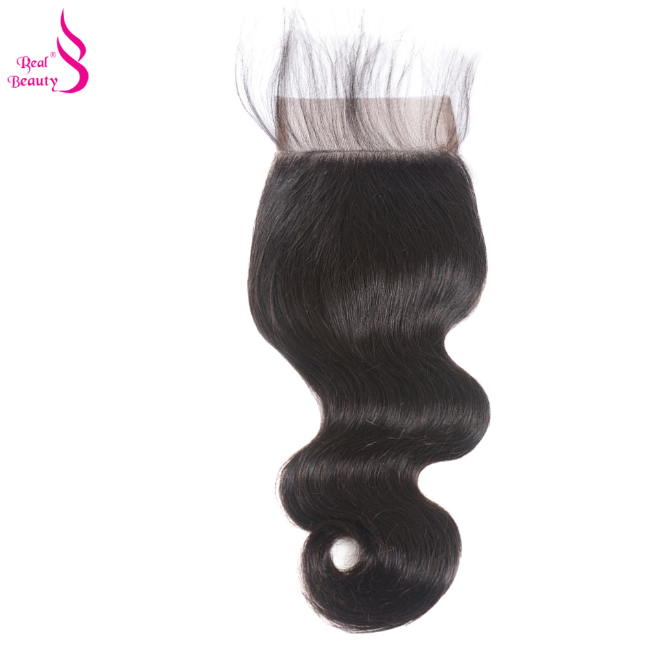 Buy Real Beauty Brazilian Body Wave Lace Closure Free Part Remy