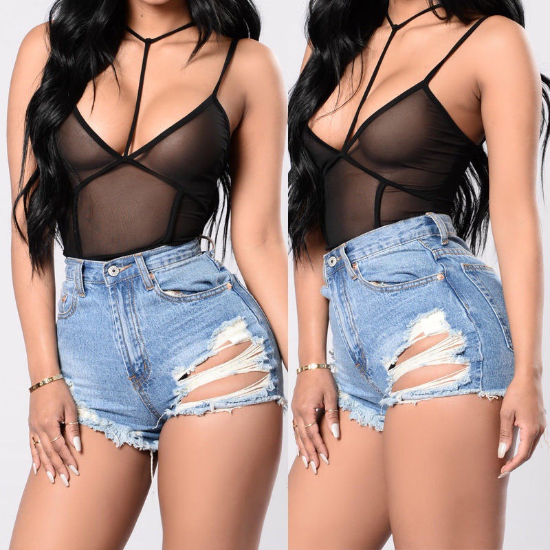 Satin Shorts - Buy porn babydoll sexy lingerie women black lace perspective ...