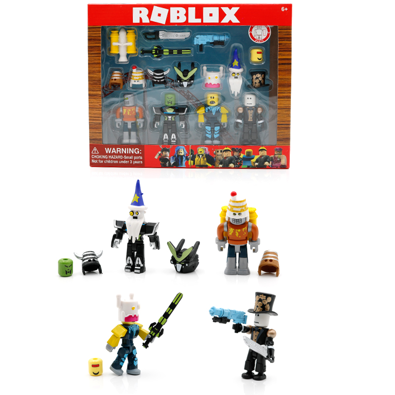 Roblox Mix Match Robot Riot Figure 4 Pack Set Toys Hobbies Stormflowerslondon Com - toys hobbies action figures find roblox products online
