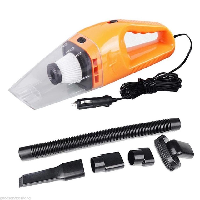 Aspirapolvere per auto, portatile, super automatico, per asciugare e asciugare liquidi, aspirabriciole, peli di animali, ciclone, 120 W, 4000 PA, con cavo da 5 metri, 12 V_voghion.com