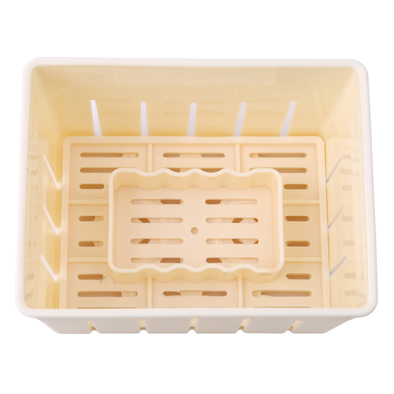 Plastic Tofu Press Mould Homemade Tofu Mold Soybean Curd Mould Kitchen WE
