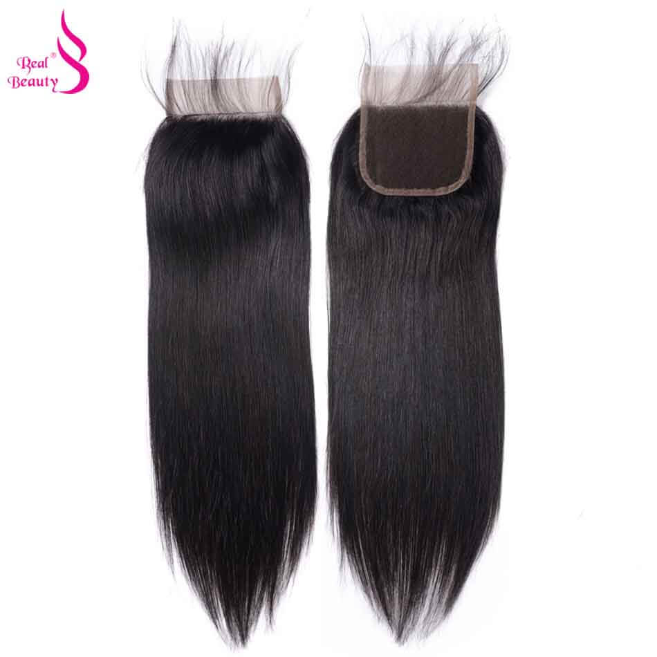 Buy Real Beauty Brazilian Straight Hair Lace Closure Free Part