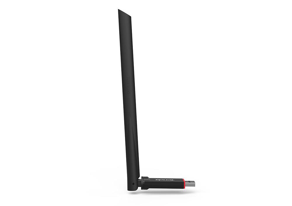 Tenda U6 300Mbps Adattatore di rete wireless Scheda di rete USB, Hotspot Wi-Fi portatile, Antenna esterna 1*6dBi, Modalità stazione/SoftAP_voghion.com