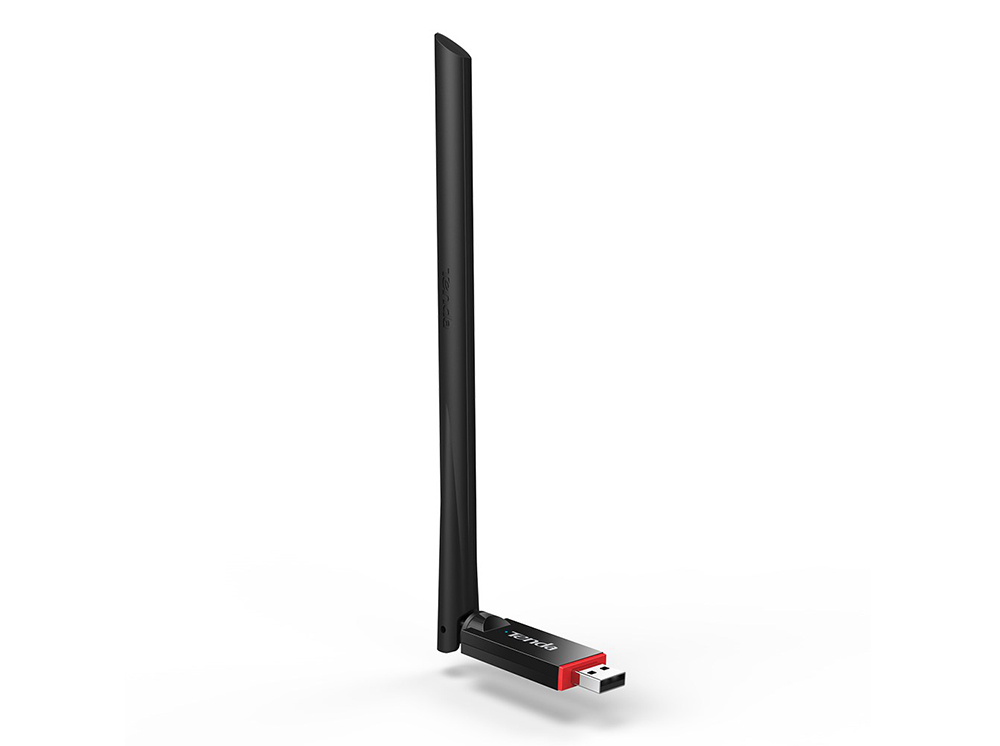 Tenda U6 300Mbps Adattatore di rete wireless Scheda di rete USB, Hotspot Wi-Fi portatile, Antenna esterna 1*6dBi, Modalità stazione/SoftAP_voghion.com