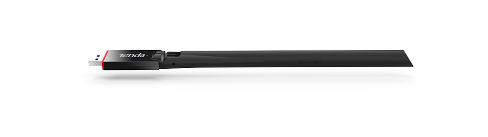 Tenda U6 300Mbps Adattatore di rete wireless Scheda di rete USB, Hotspot Wi-Fi portatile, Antenna esterna 1*6dBi, Modalità stazione/SoftAP_voghion.com