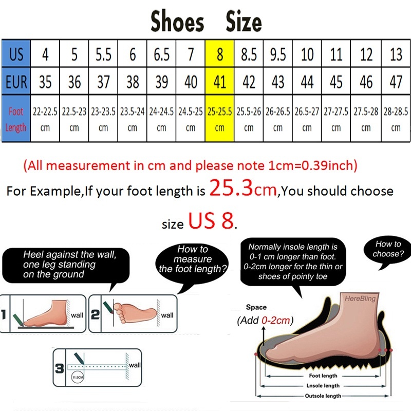 27 cm shoe size