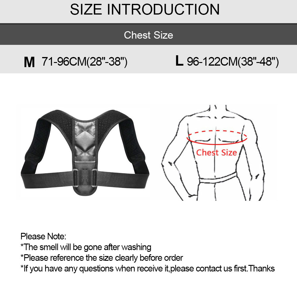 Adjustable Posture Corrector Shoulder Support