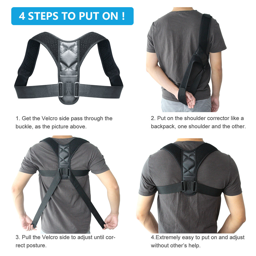 Adjustable Posture Corrector Shoulder Support