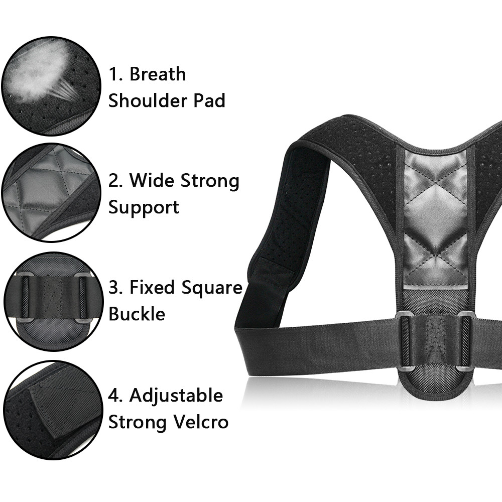 Adjustable Posture Corrector Shoulder Support