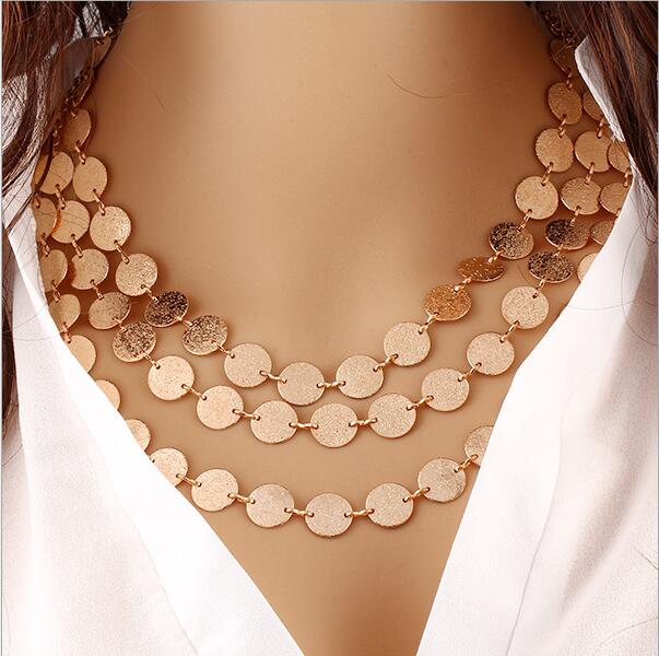 Silver Pearl Leaf Necklace Choker Chunky Statement Bib Pendant Chain Necklace