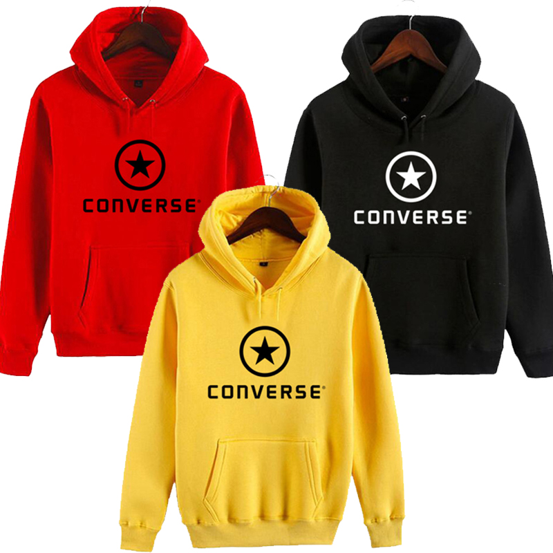 converse hoodie yellow